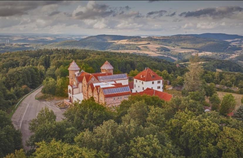 Luxus Appartement Im Schloss Fockelberg Exterior foto