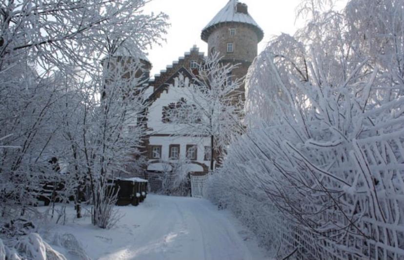 Luxus Appartement Im Schloss Fockelberg Exterior foto
