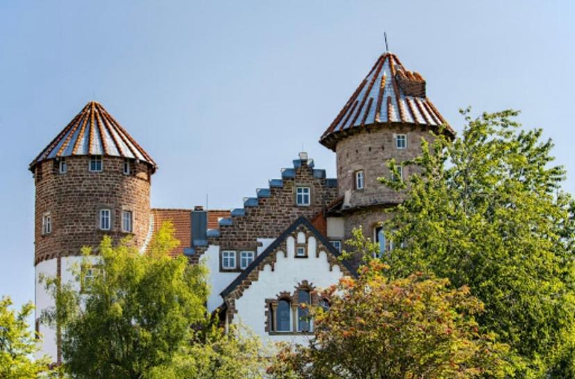 Luxus Appartement Im Schloss Fockelberg Exterior foto